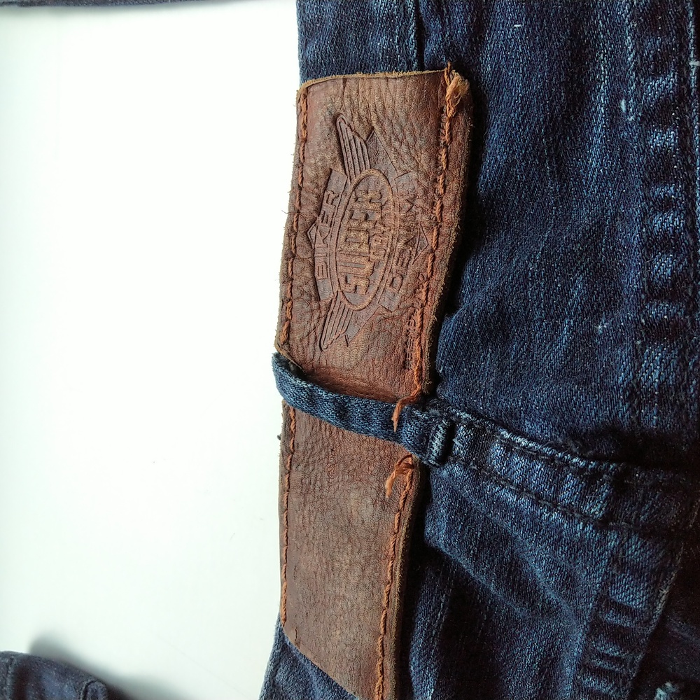 SUPERDRY Vintage and rare Biker Jeans - Picture 8 of 10